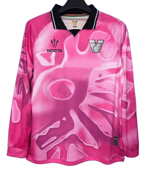 1GKROSE Venezia 25/26 GARDIEN PINK MANCHE LONGUE FAN VERSION