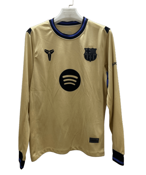 FC Barcelone 25/26 AWAY MANCHE LONGUE FAN VERSION