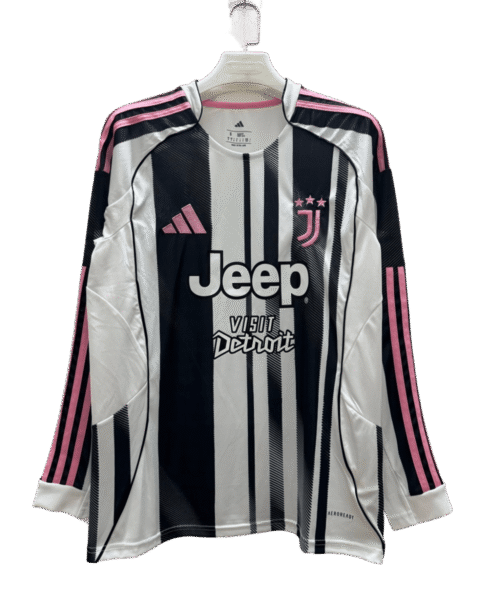 Juventus 25/26 HOME MANCHE LONGUE FAN VERSION