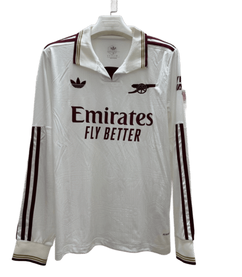 Arsenal 25/26 3rd MANCHE LONGUE FAN VERSION