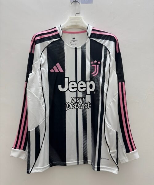 Juventus 25/26 HOME MANCHE LONGUE FAN VERSION