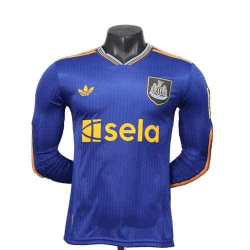 1LONGPLAYEUR Newcastle United 25/26 3rd MANCHE LONGUE PLAYER VERSION