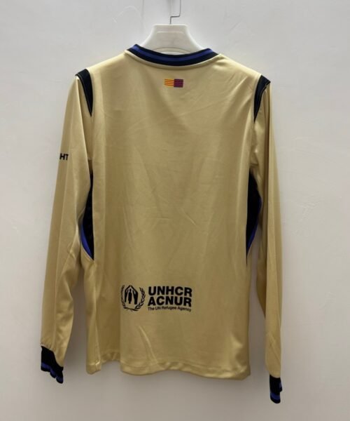 FC Barcelone 25/26 AWAY MANCHE LONGUE FAN VERSION