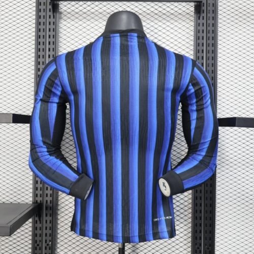 Inter Milan 25/26 HOME MANCHE LONGUE PLAYER VERSION