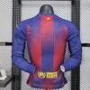 FC Barcelone 25/26 HOME MANCHE LONGUE PLAYER VERSION