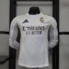 2LONGPLAYEUR Real Madrid 25/26 HOME MANCHE LONGUE PLAYER VERSION