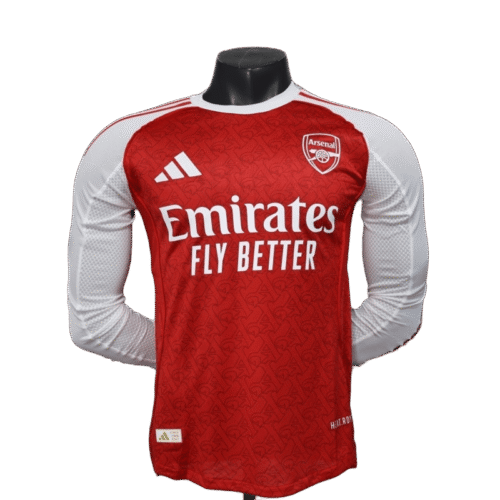 Arsenal 25/26 HOME MANCHE LONGUE PLAYER VERSION