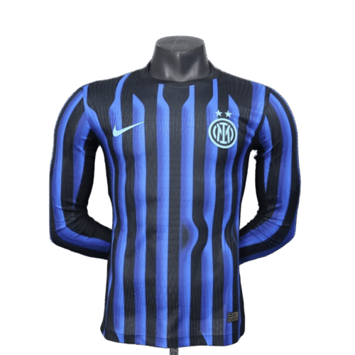 Inter Milan 25/26 HOME MANCHE LONGUE PLAYER VERSION