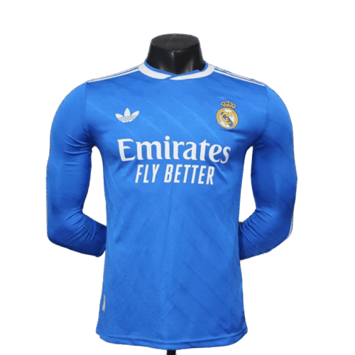 Real Madrid 25/26 3rd MANCHE LONGUE PLAYER VERSION