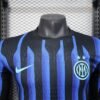 Inter Milan 25/26 HOME MANCHE LONGUE PLAYER VERSION