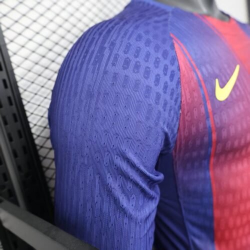 FC Barcelone 25/26 HOME MANCHE LONGUE PLAYER VERSION