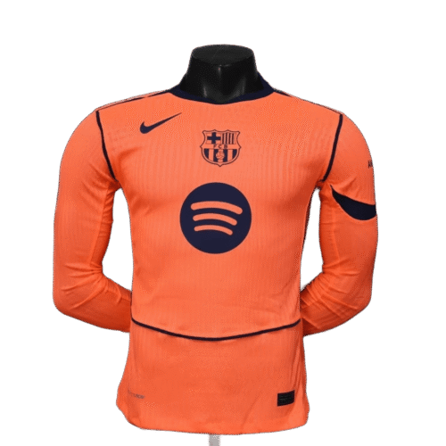 FC Barcelone 25/26 3rd MANCHE LONGUE PLAYER VERSION