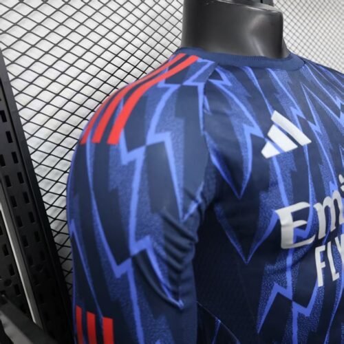 9LONGPLAYEUR Arsenal 25/26 AWAY MANCHE LONGUE PLAYER VERSION