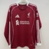 Liverpool 25/26 HOME MANCHE LONGUE FAN VERSION
