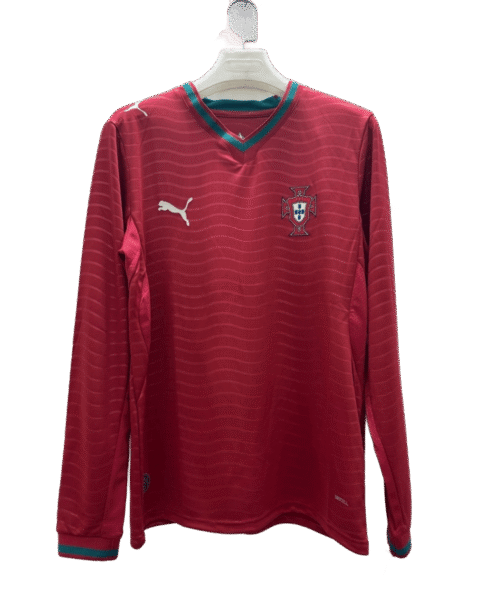 1LONGFAN Portugal 26/27 HOME MANCHE LONGUE FAN VERSION