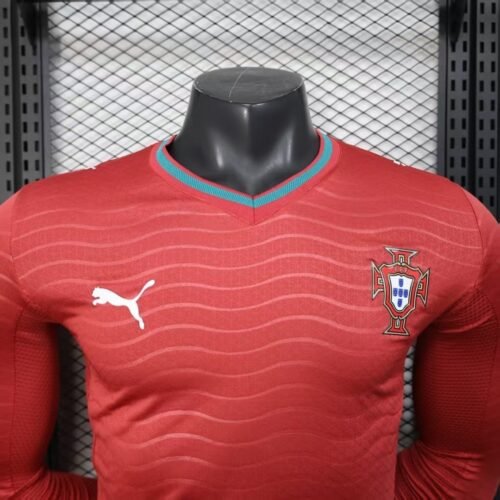 1LONGPLAYEUR Portugal 26/27 HOME MANCHE LONGUE PLAYER VERSION