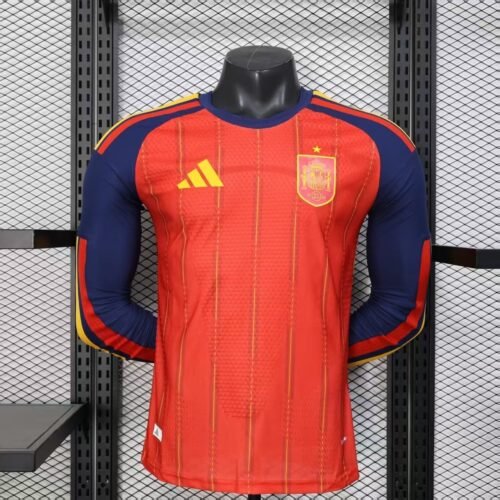 Espagne 26/27 HOME MANCHE LONGUE PLAYER VERSION