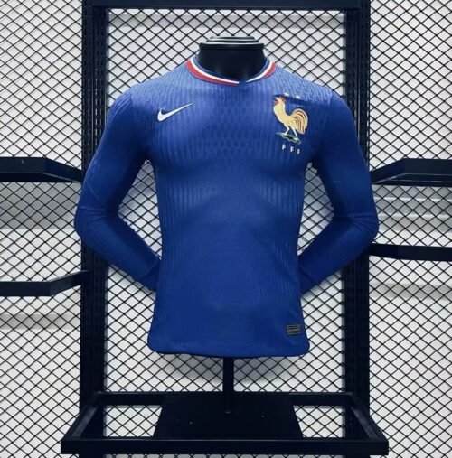 1LONGPLAYEUR France 25/26 HOME MANCHE LONGUE PLAYER VERSION