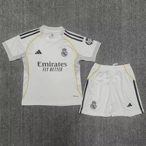 1REAL-H Real Madrid 25/26 HOME ENFANT