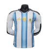 2LONGPLAYEUR Argentine 26/27 HOME MANCHE LONGUE PLAYER VERSION