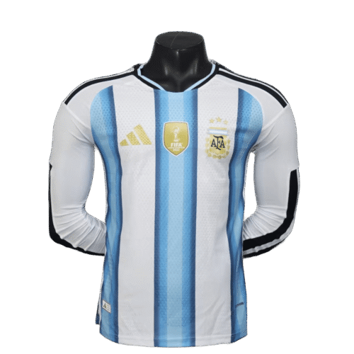 Argentine 26/27 HOME MANCHE LONGUE PLAYER VERSION