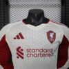 2LONGPLAYEUR Liverpool 25/26 AWAY MANCHE LONGUE PLAYER VERSION