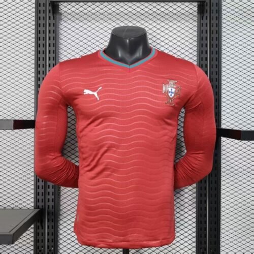 4LONGPLAYEUR Portugal 26/27 HOME MANCHE LONGUE PLAYER VERSION