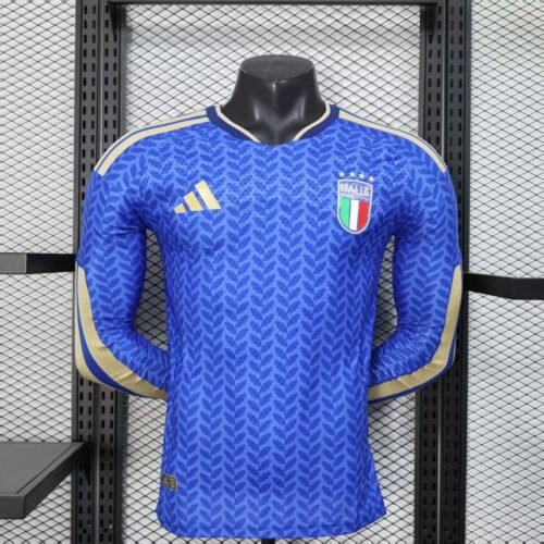 Italie 26/27 HOME MANCHE LONGUE PLAYER VERSION