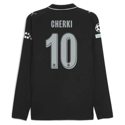 Manchester City 25/26 CHERKI AWAY MANCHE LONGUE PLAYER VERSION